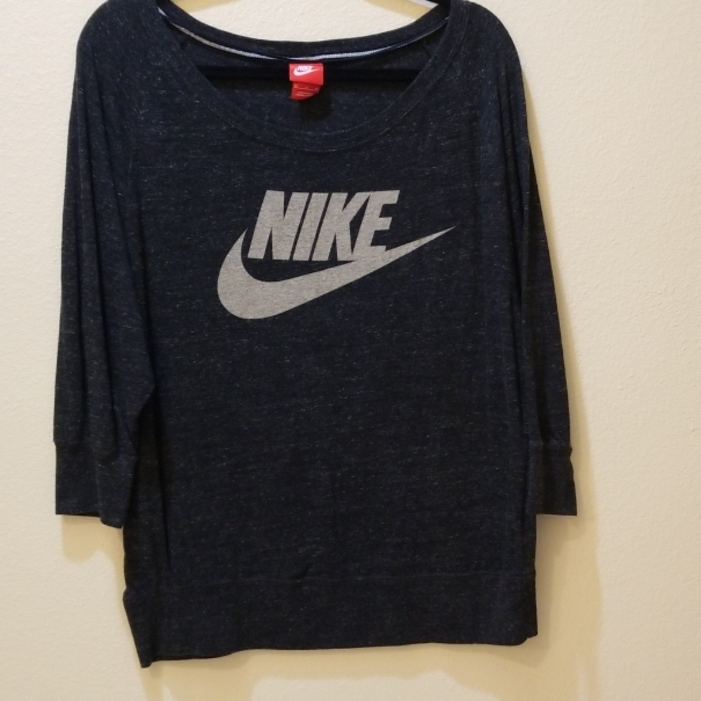 Nike boat neck top